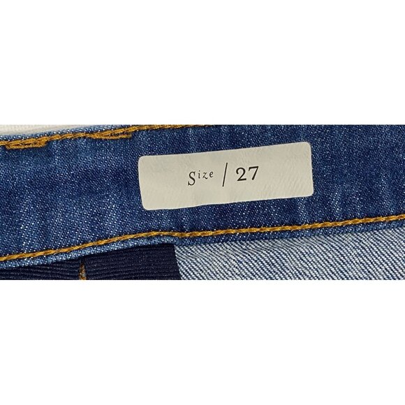 Pilcro Ultra High-rise Wide-leg Jeans size 27 retro inspired trouser jeans boho - Picture 5 of 13